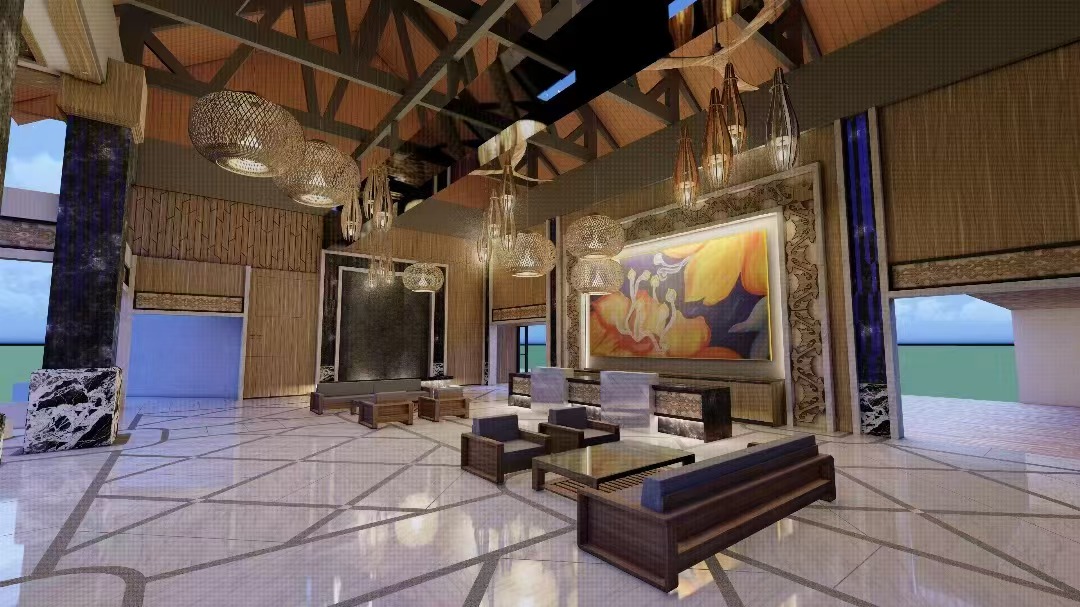 Tuaran Beach Resort - Main Lobby