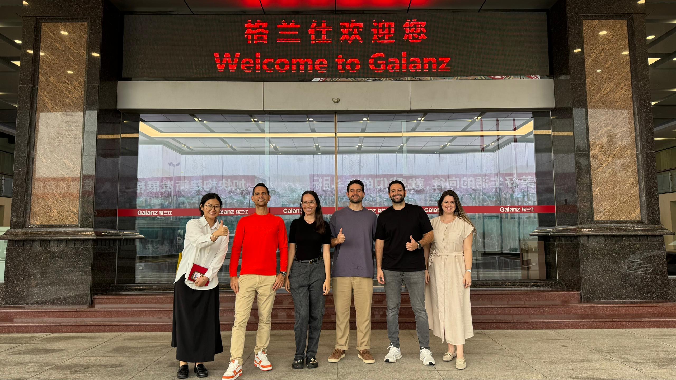 Reunião com parceiros chineses