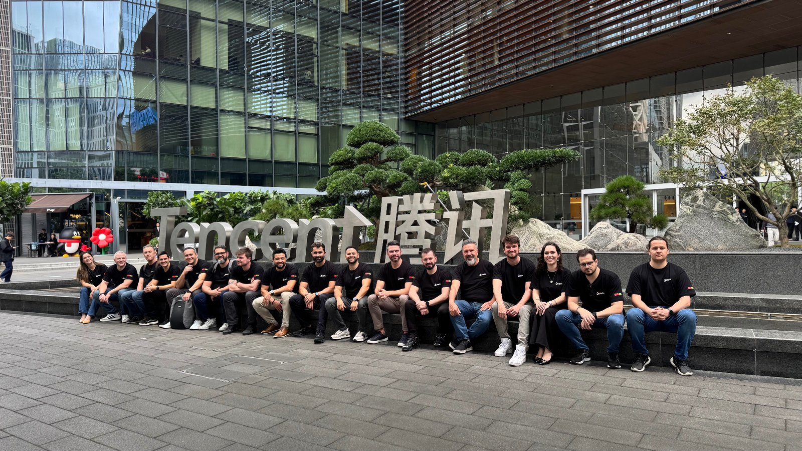 Visita à Tencent