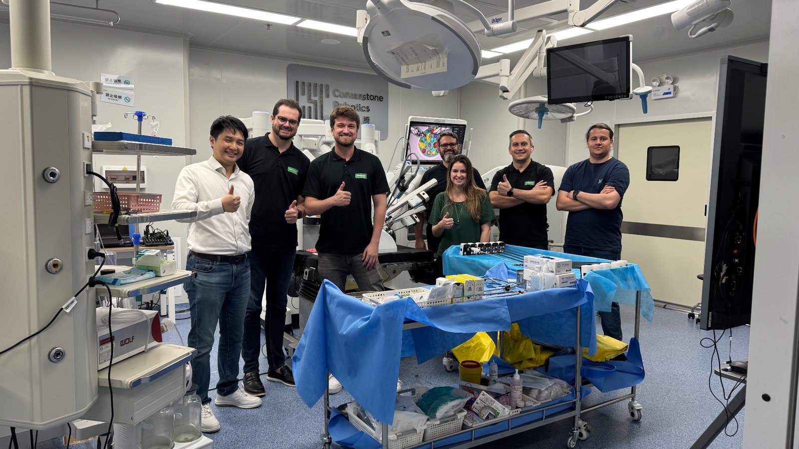 Visita à Cornerstone Robotics